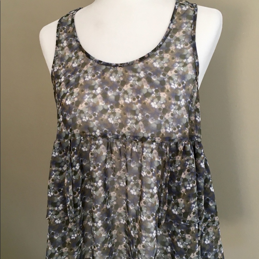 Frenchi sheer top